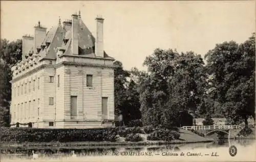 Ak Compiègne Oise, Chateau de Cannet