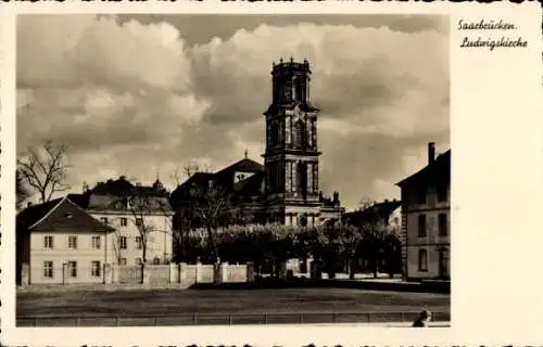 Ak Saarbrücken im Saarland, Ludwigskirche