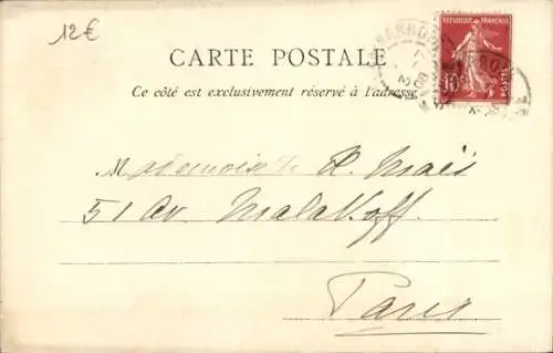 Ak Ligny en Barrois Meuse, Les Begonias