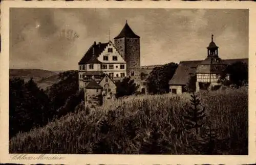 Ak Morstein Gerabronn Baden Württemberg, Schloss Morstein