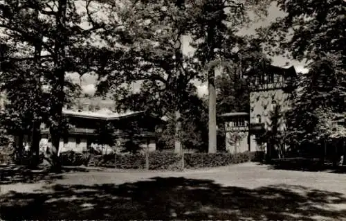 Ak Joachimsthal in der Uckermark Schorfheide, Jagdschloss Hubertusstock