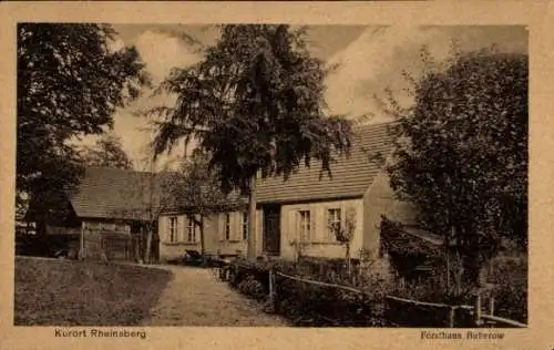 Ak Rheinsberg in der Mark, Forsthaus Buberow