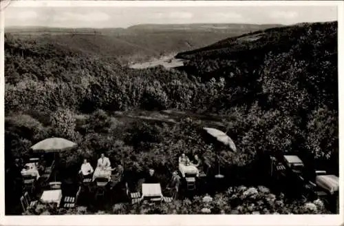 Ak Beerfelden im hessischen Odenwaldkreis, Höhenpension Reussenkreuz, Inh. Willy Kroll