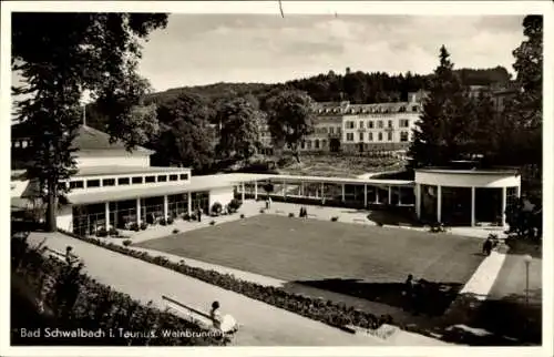 Ak Bad Schwalbach im Taunus, Weinbrunnen