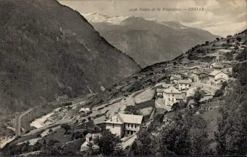 Ak Orelle Savoie, Panorama, Vallee de la Maurienne