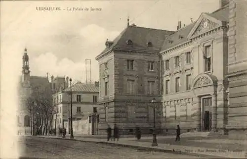 Ak Versailles Yvelines, Palais de Justice