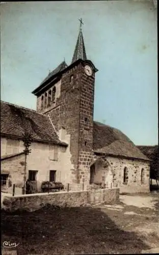 Ak Pierrefort Cantal, Kirche St. Marie