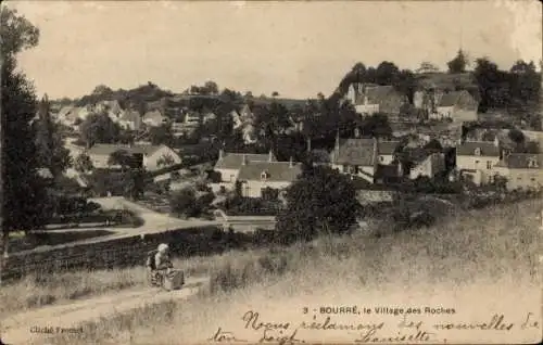 Ak Bourré Loir-et-Cher, le Village des Roches