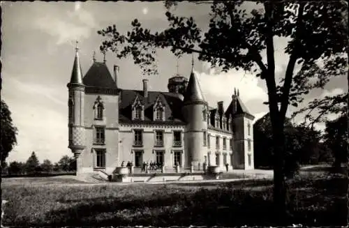 Ak Louestault Indre et Loire, Maison de Repos des Jeunes Travailleurs, Chateau de Fontenailles