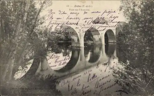 Ak Ardus, Pont sur l'Aveyron