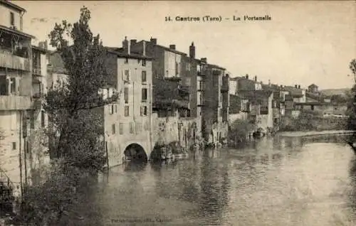 Ak Castres Tarn, La Portanelle