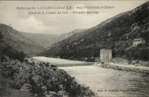 Ak Saint Guilhem le Désert Hérault, Fond de la Combe du Cor