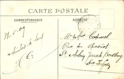 Ak Saint Cloud Hauts de Seine, Le trou de Madame