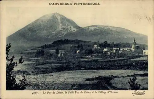 Ak Orcines Puy de Dôme, Panorama