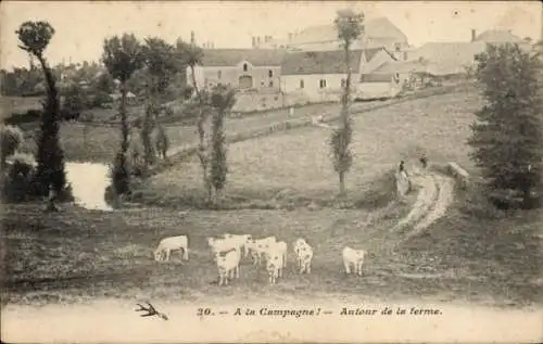 Ak Campagne Dordogne, Autour de la ferme