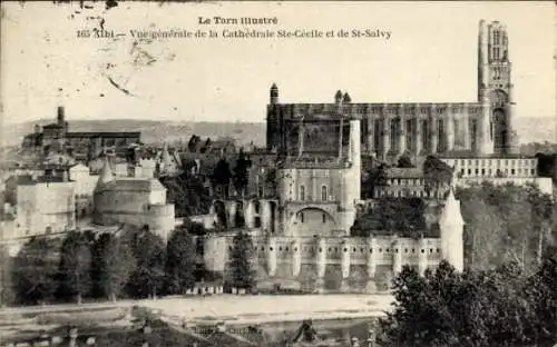 Ak Albi Tarn, Kathedrale St Cecile, St Salvy