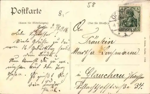 Ak Gotha in Thüringen, Englische Kirche