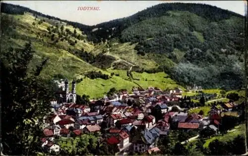 Ak Todtnau im Schwarzwald, Totalansicht