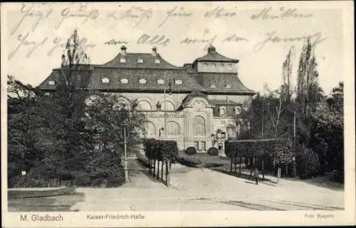 Ak Mönchengladbach am Niederrhein, Kaiser-Friedrich-Halle