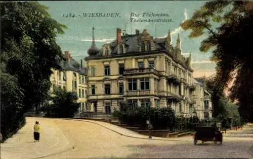 Ak Wiesbaden in Hessen, Thelemannstraße