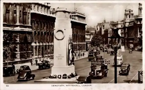 Ak London City, Cenotaph, Whitewall