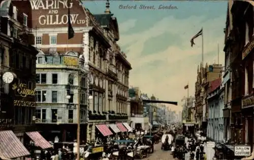 Ak London City England, Oxford Street