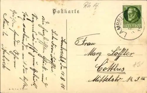 Ak Lambrecht in der Pfalz, Gesamtansicht