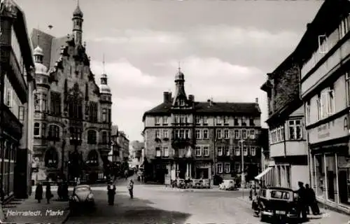 Ak Helmstedt in Niedersachsen, Markt