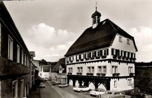 Ak Wildberg im Schwarzwald Württemberg, Rathaus