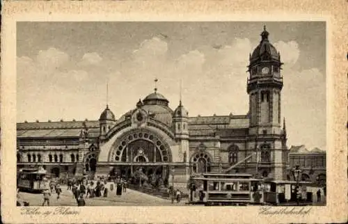 Ak Köln am Rhein, Hauptbahnhof