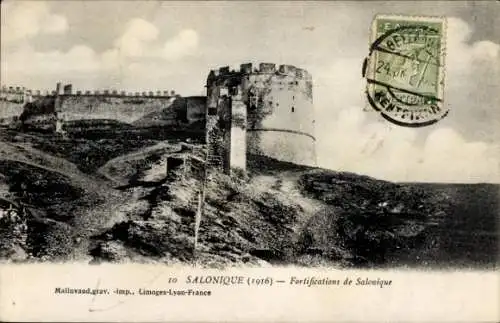 Ak Thessaloniki Griechenland, Fortifications de Salonique