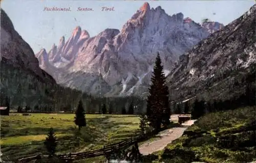 Ak Sesto Sexten Trentino Südtirol, Val Fiscalina, Fischleintal