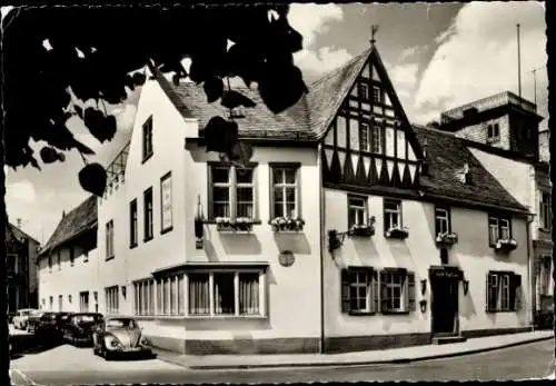 Ak Geisenheim am Rhein Hessen, Hotel zur Linde