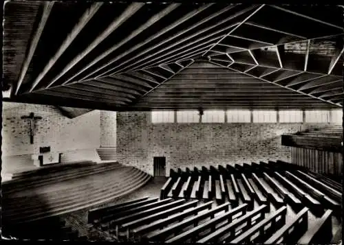 Ak Eberstadt Darmstadt in Hessen, Ökumenische Marienschwesternschule, Jesu-Ruf-Kapelle