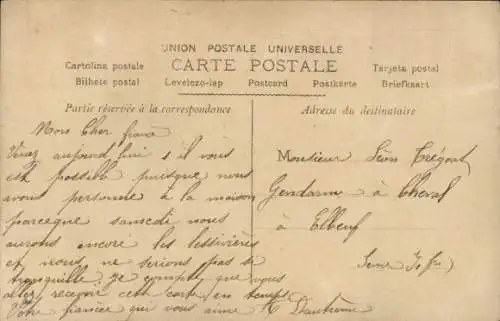 Ak Musizierende Kinder, Trompete, Klavier