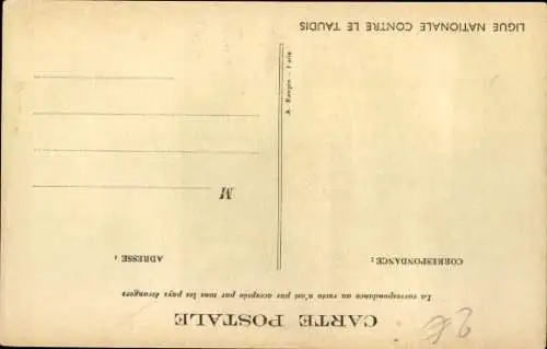 Künstler Ak Poulbot, Junge mit Wasserkanne, Mädchen mit Puppe