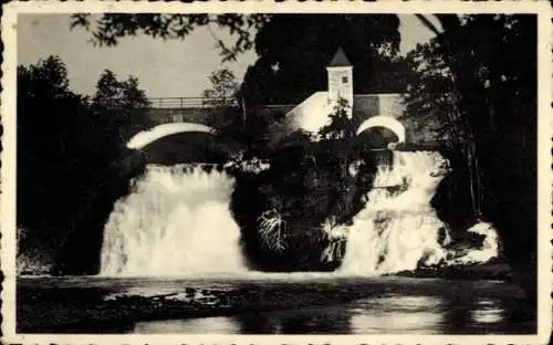 Ak Coo Stavelot Wallonia Lüttich, Cascade