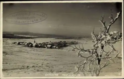 Foto Ak Boží Dar Gottesgab Erzgebirge Region Karlsbad, Panorama, Winter