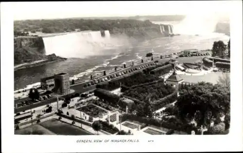 Ak Niagara Falls New York USA, Gesamtansicht