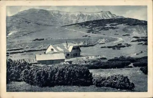 Ak Puchberg am Schneeberg Niederösterreich, Damböckhaus des Österr. Touristenklub, Kaiserstein