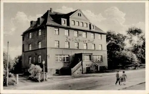 Ak Zwickau in Sachsen, HO-Hotel Zwickauer Hof, Jahnstraße 30