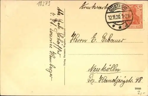 Ak Güstrow in Mecklenburg, Panorama