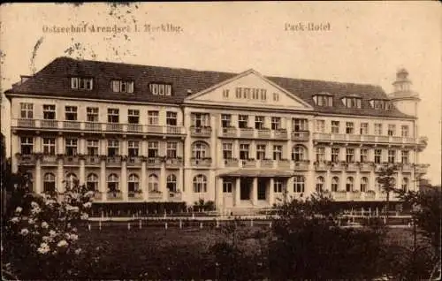 Ak Ostseebad Arendsee Kühlungsborn, Park Hotel