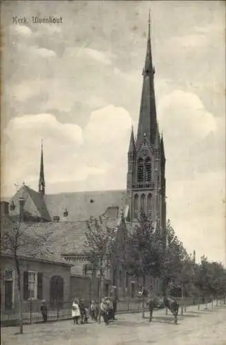 Ak Ulvenhout Nordbrabant Niederlande, Kirche