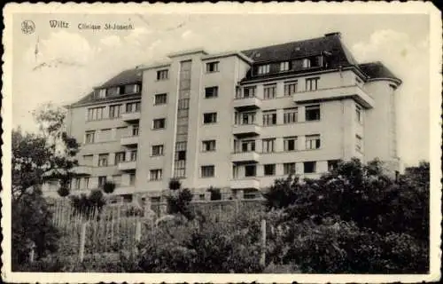 Ak Wiltz Luxemburg, Sankt Josef Klinik