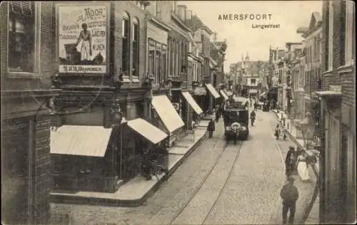 Ak Amersfoort Utrecht Niederlande, Langestraat