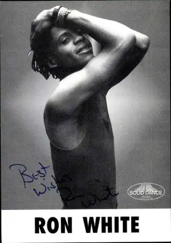 Ak Schauspieler Ron White, Portrait, Autogramm