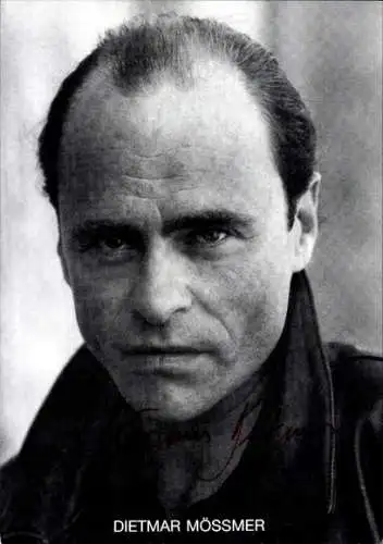 Ak Schauspieler Dietmar Mössmer, Portrait, Autogramm, Film Commissario Brunetti