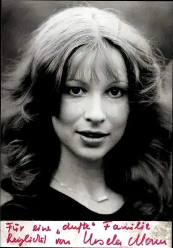 Ak Sängerin Ursela Monn, Portrait, Autogramm