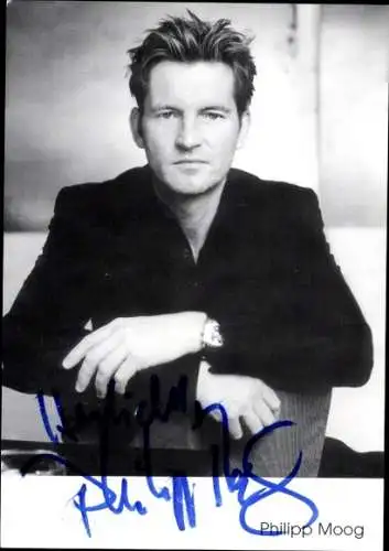 Ak Schauspieler Philipp Moog, Portrait, Autogramm